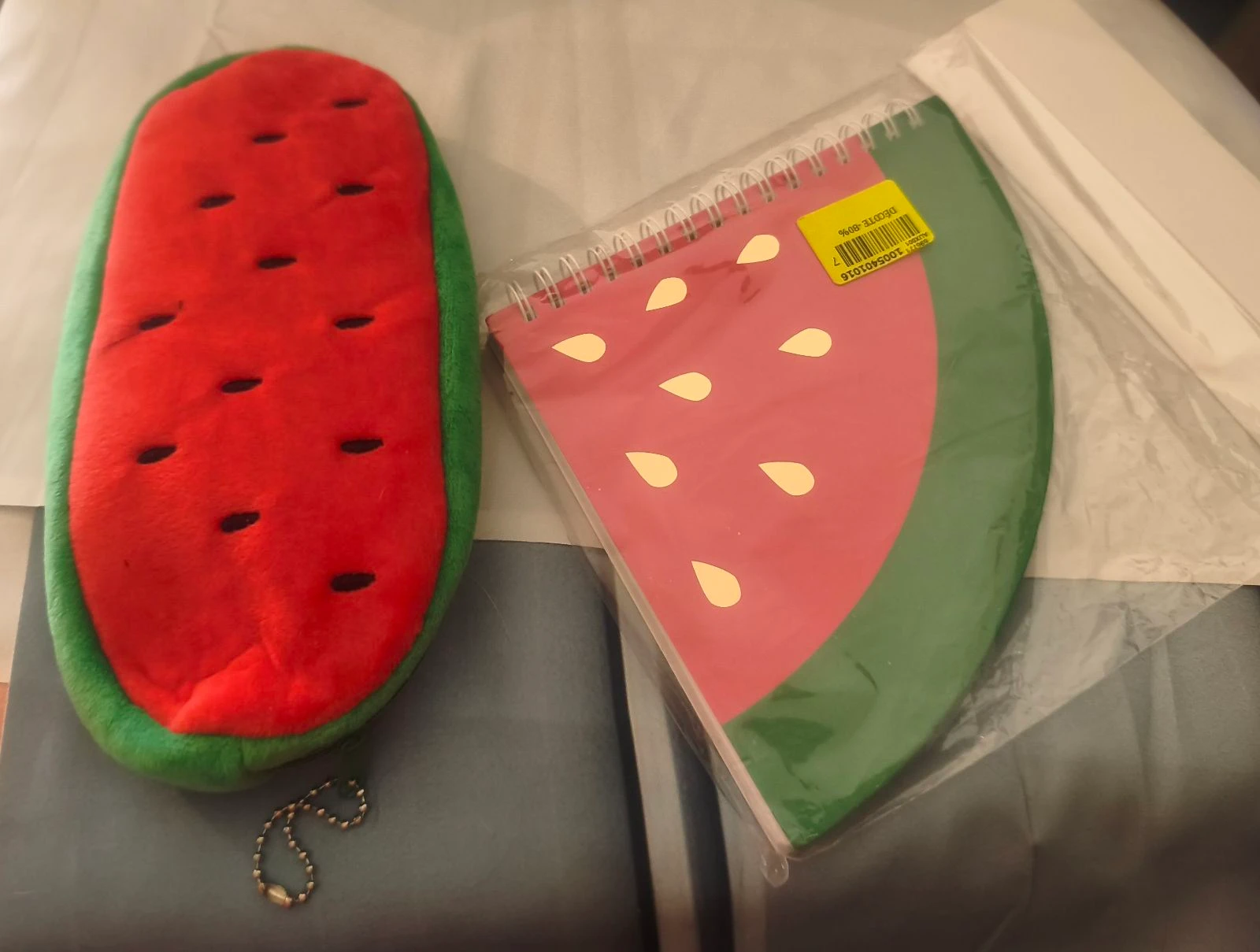 watermelon stationery notebook set / trousse cahier pasteque / stationery notebook watermelon – photo 2